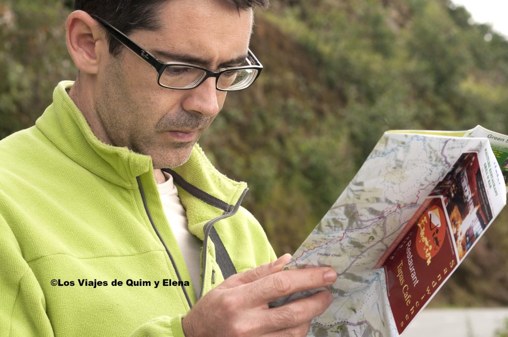 ¿Perdidos?, preparados para la excursión por Sapa en moto