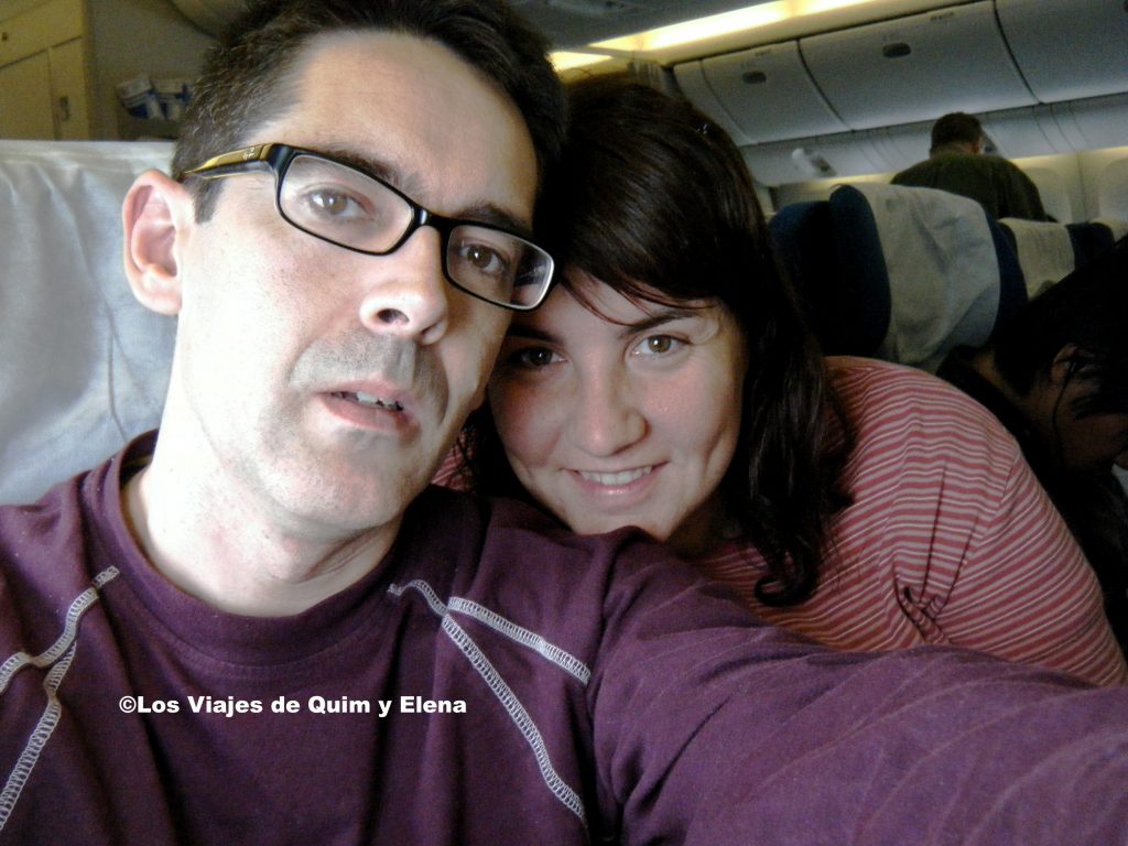 En el avión a Korea con ganas de llegar a Vietnam