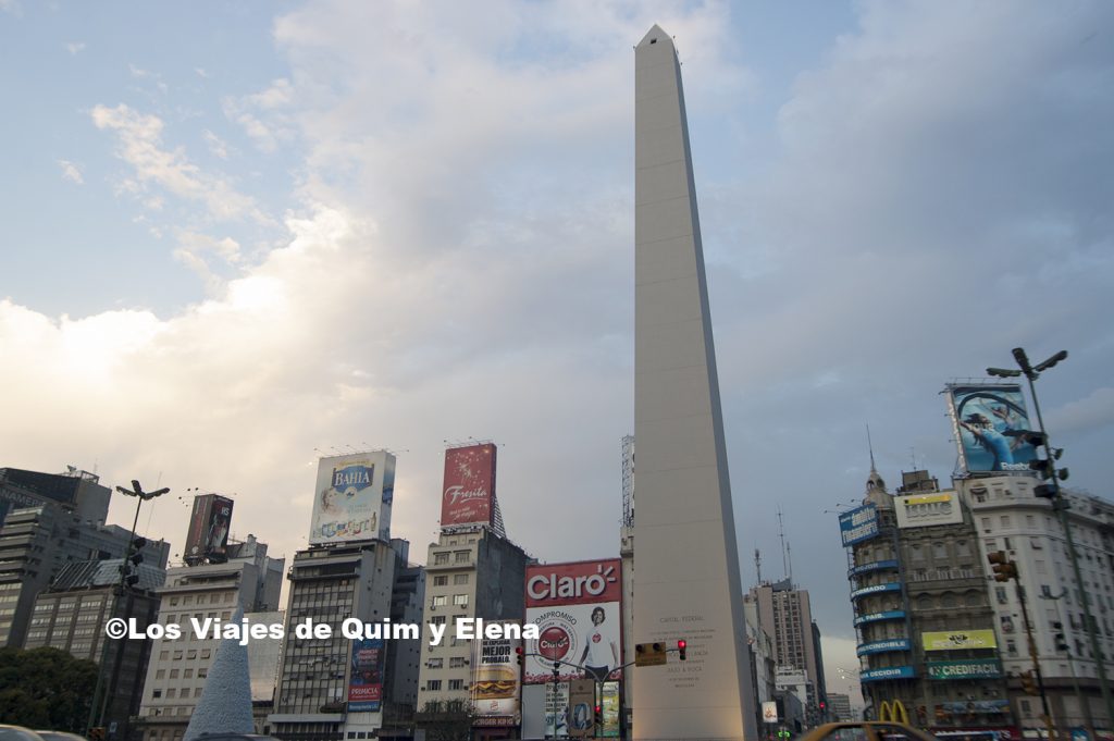 El obelisco de Buenos Aires