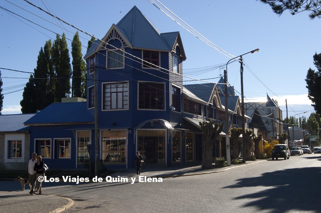Una calle de El Calafate