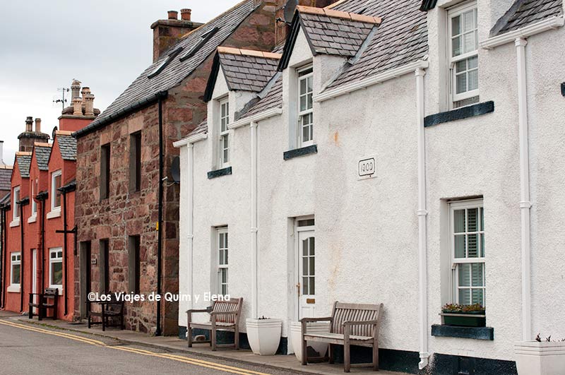 Calle de Ullapool en que ver a Nessy
