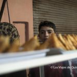Puesto de venta en la medina de Marrakech