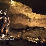 Representación funeraria en la Cueva de L'Espluga de Francolí