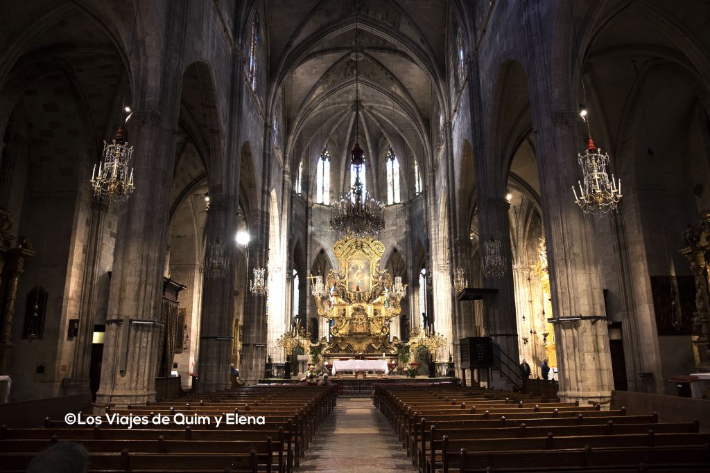 Interior de la iglesia Santa Eulalia