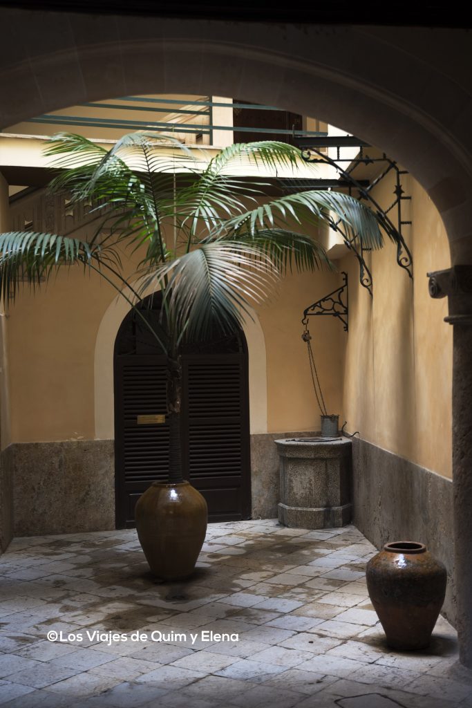 Patios interiores en Mallorca