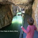 Éric en la parte más bonita del Barranco de la Hoz