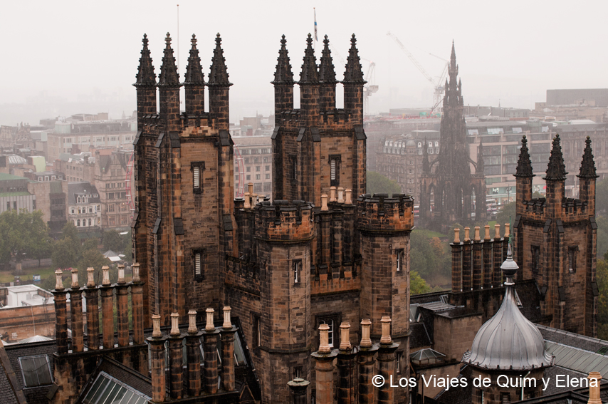 Aún con lluvia es bonito visitar Edimburgo