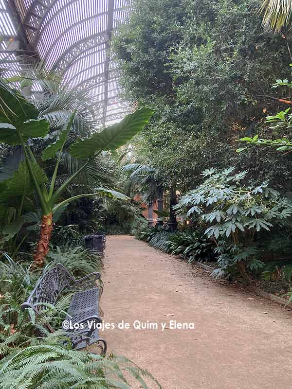 Umbráculo del Parque de la Ciutadella