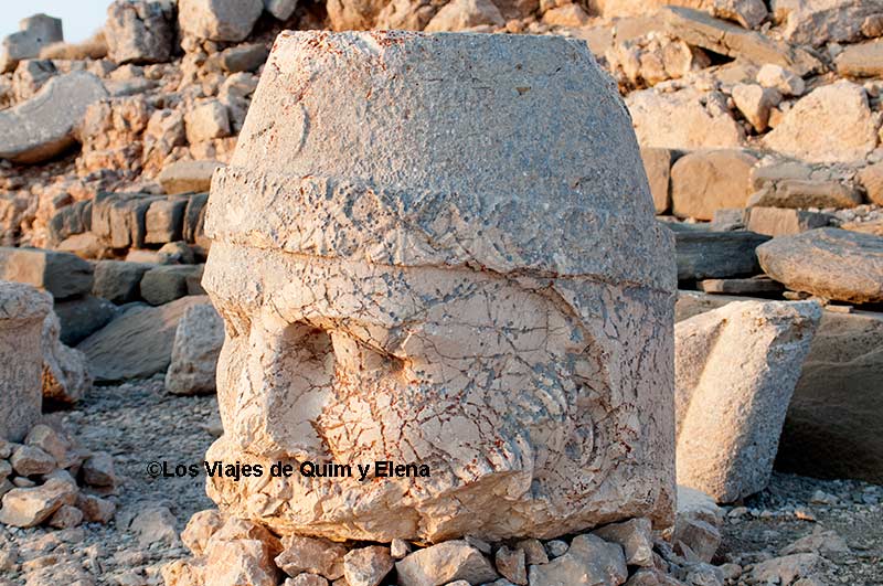 Amaneciendo en el Monte Nemrut