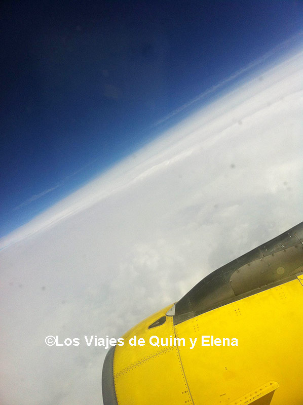 Desde nuestra ventana en Vueling