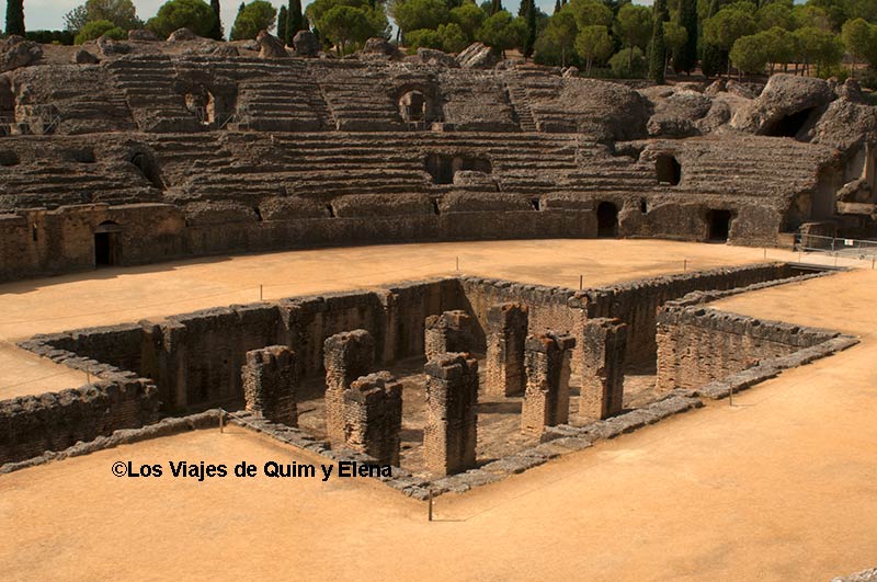 Anfiteatro de Itálica en Sevilla