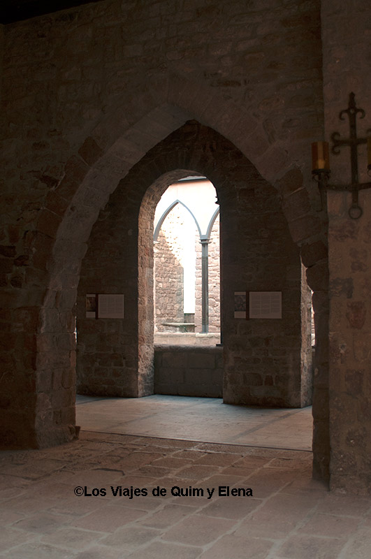 Interior del Castillo de Cardona