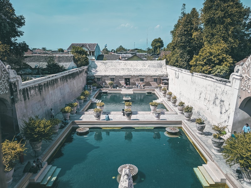 Palacio del Agua en Yogyakarta