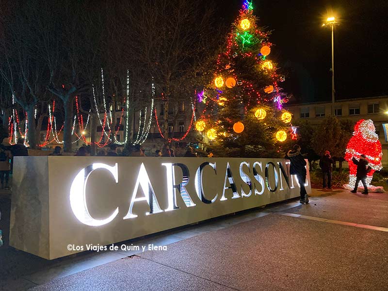 Carcassonne en Navidad