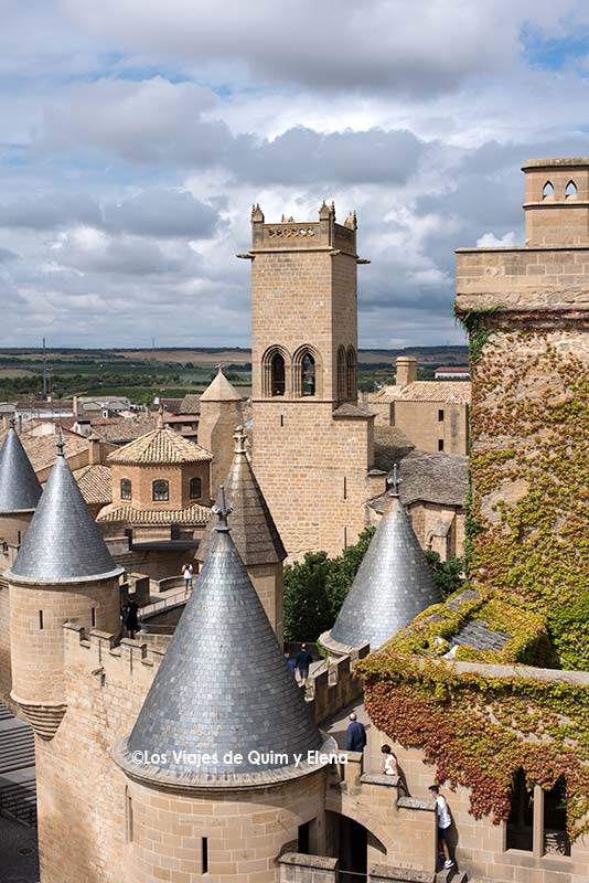 Vistas desde el Palacio Real de Olite