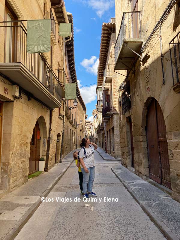 Paseando por las calles de Olite