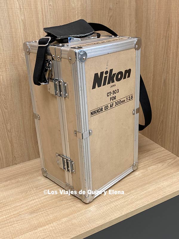 Objetivo Nikkor 300 para Sigean en Francia