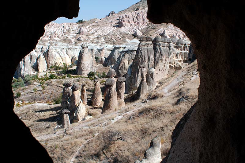 Paisajes en la Capadocia