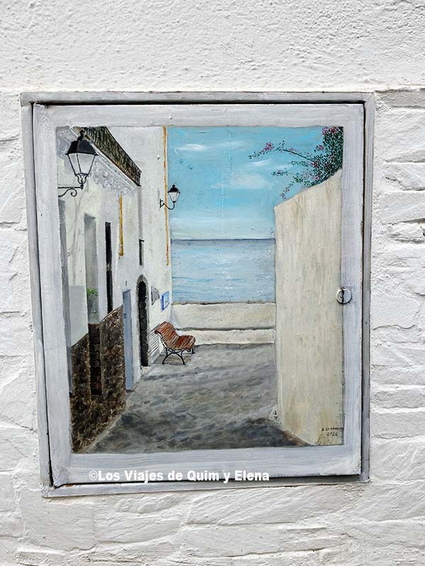 Arte en las calles de Cadaqués