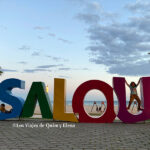 Los peques jugando en Salou