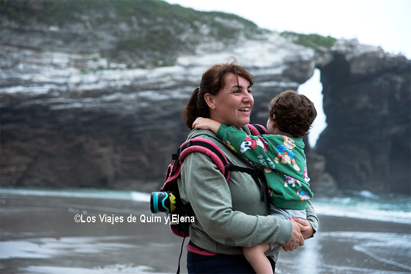 Elena y Álex divirtiéndose en Galicia
