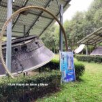 Pieza de un cohete espacial