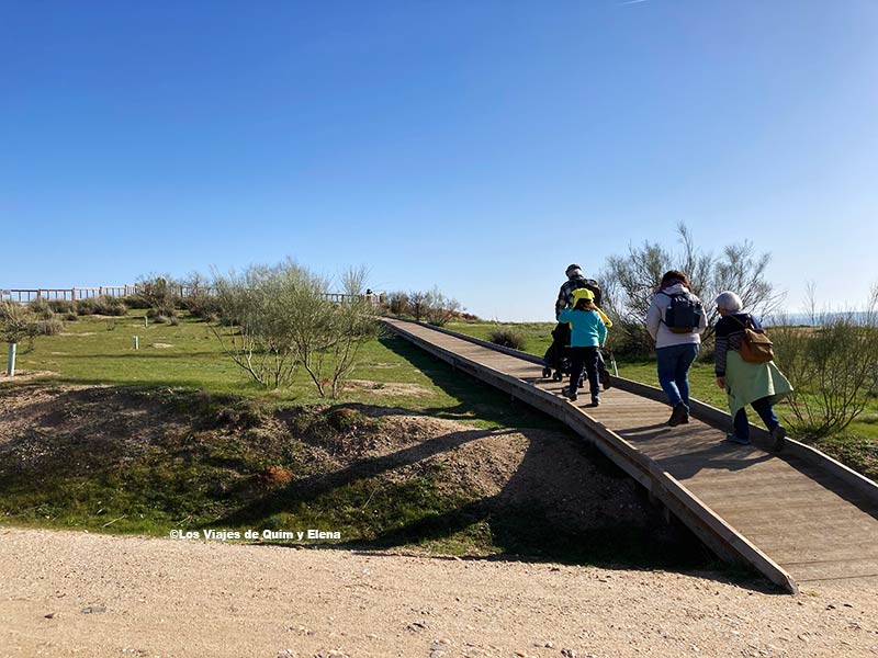 De camino al mirador