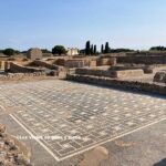 Mosaico en las Ruinas de Ampurias