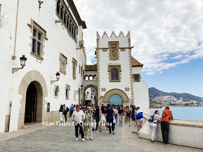 Calle de Fonollar en Sitges