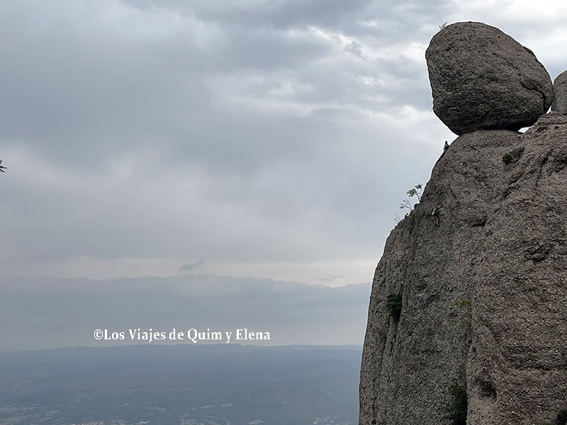 Escaladores en Montserrat