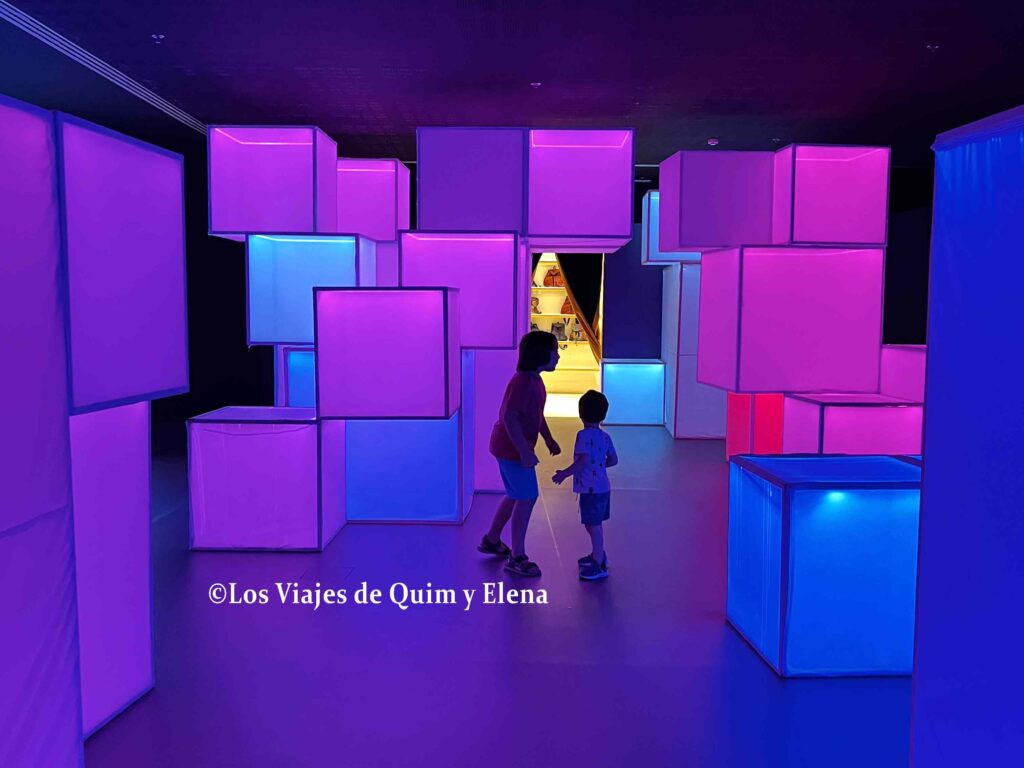 La zona de los cubos