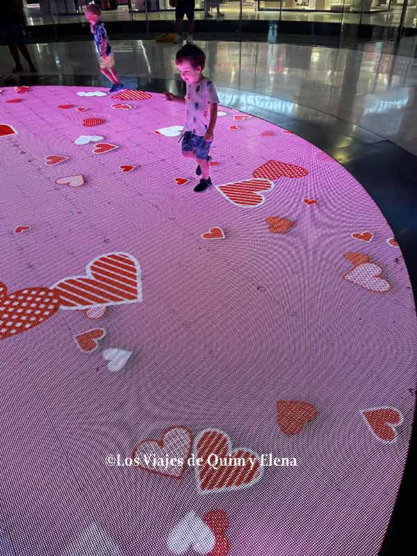 La zona interactiva de Barcelona Arenas