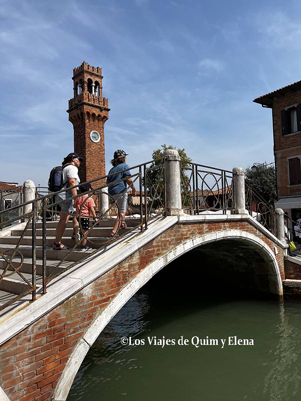 Paseando por Murano en nuestra ruta por el Norte de Italia