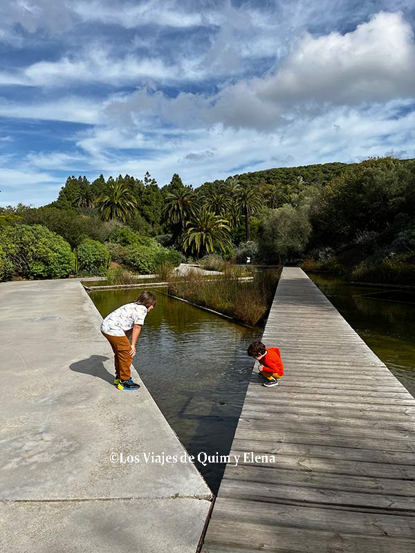 Éric y Álex en el Jardín