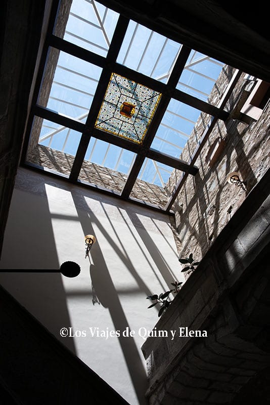 Interior del Castillo de Montesquiu