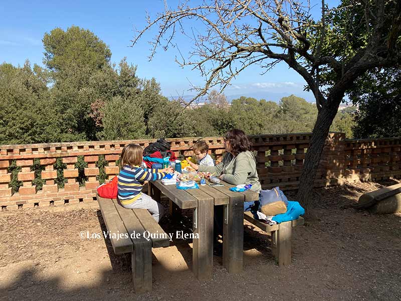 Zona de picnic de Can Coll