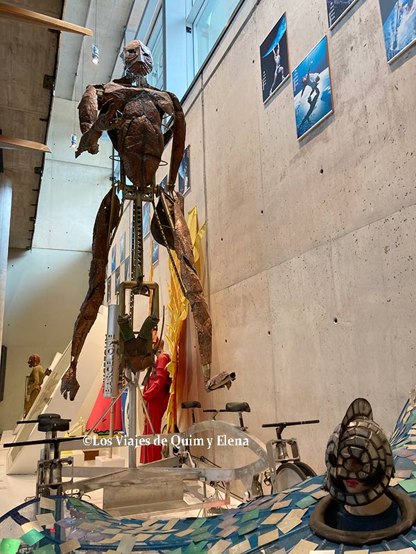 Zona de las olimpiadas de Barcelona en el Museu Olímpic