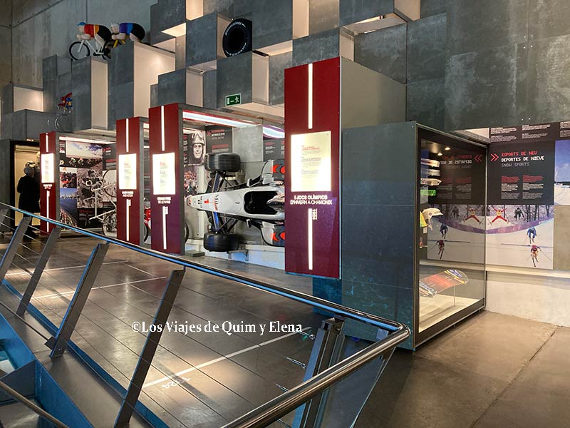 Interior del Museo Olímpico