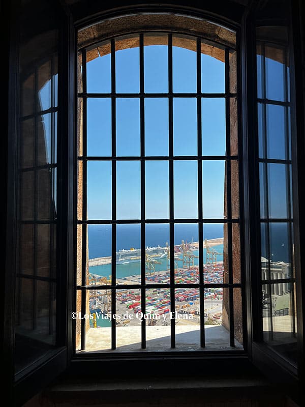Vistas del puerto desde el castillo