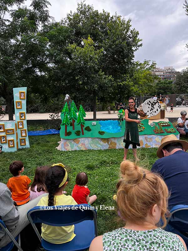 Actividades en la esplanada
