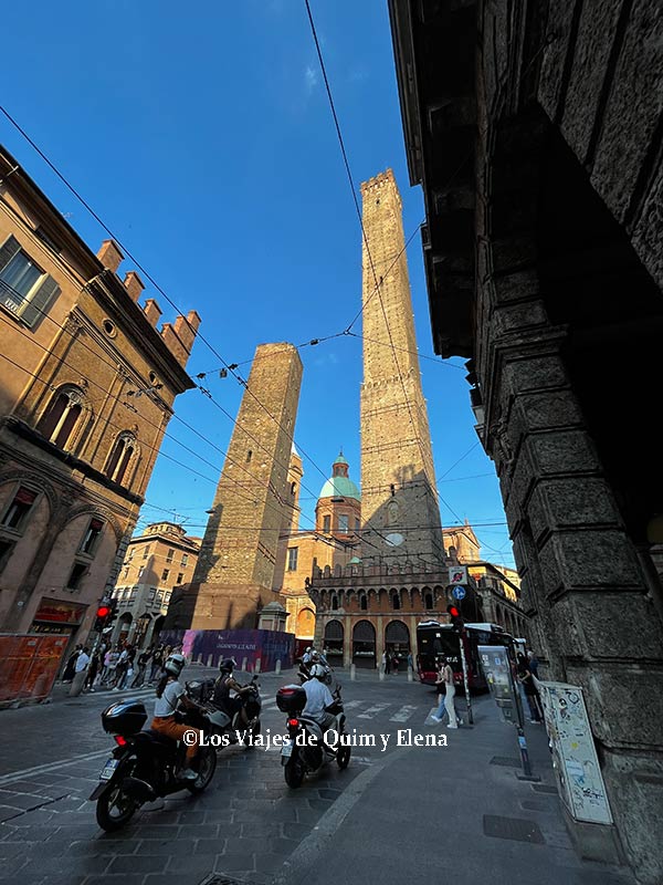 Las Torres Asinelli y Garisenda