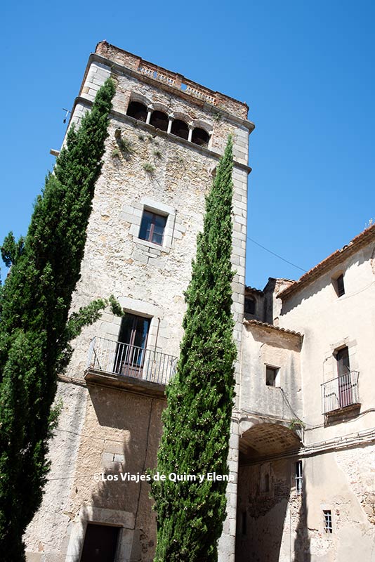 Torre prioral del siglo XVI del Monasterio de Sant Jeroni de la Murtra