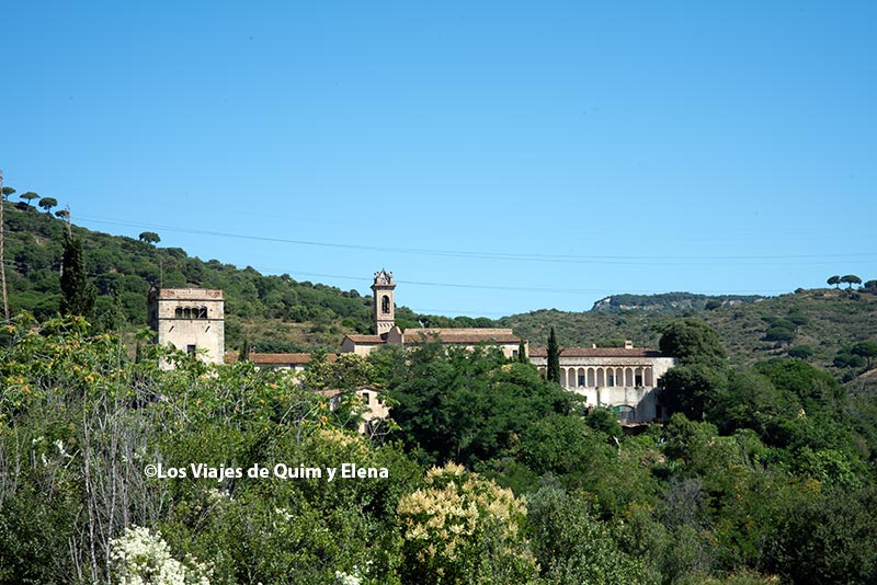 Panorámica del Monasterio de Sant Jeroni de la Murtra