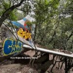 Cola del avión estrellado de Requesens en Girona