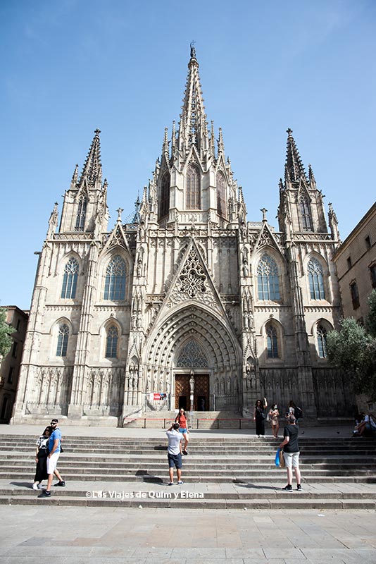 Catedral de Barcelona, Ruta por el Barrio Gótico de Barcelona