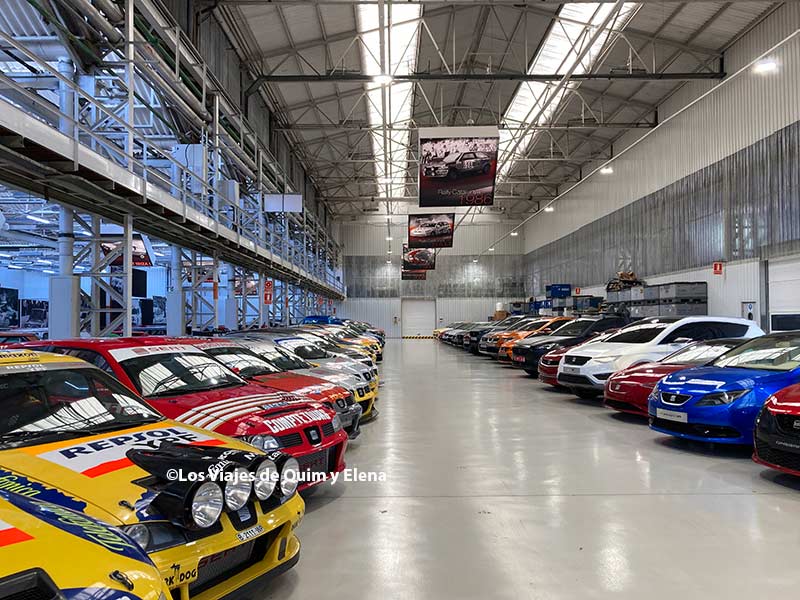 Interior del Museo Seat en la Nave A122
