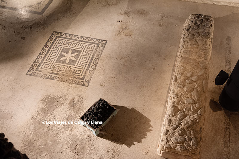 Mosaico dentro de una domus