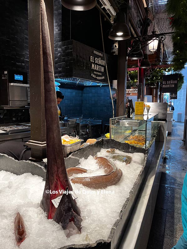 Puesto de pescado de El Señor Martín
