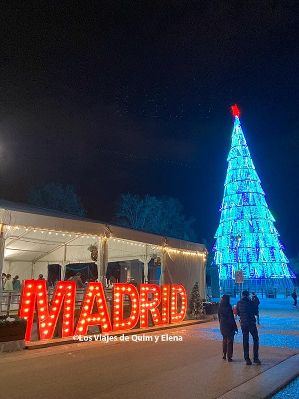 Madrid Río en Navidad