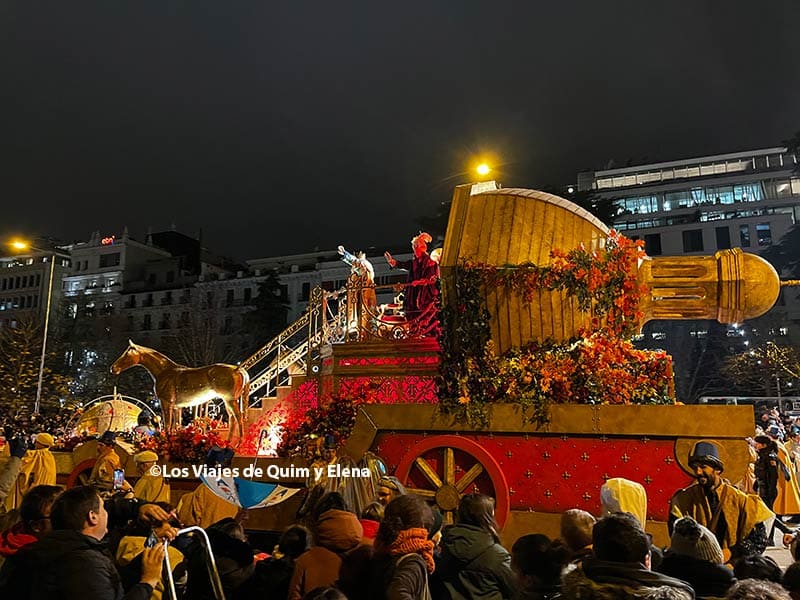 Cabalgata de los Reyes Magos en Madrid